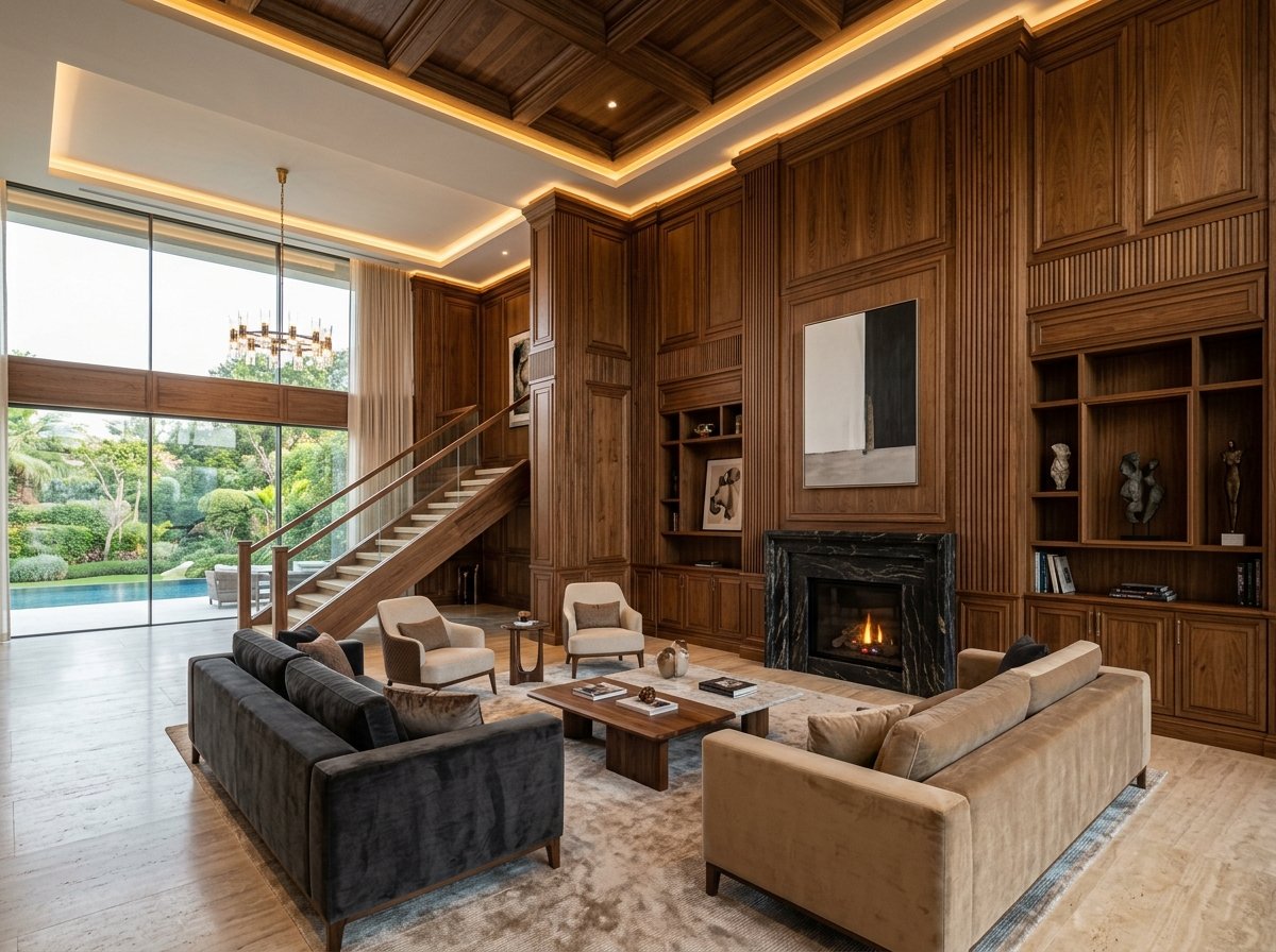 Bespoke Wooden Paneling and Interiors
